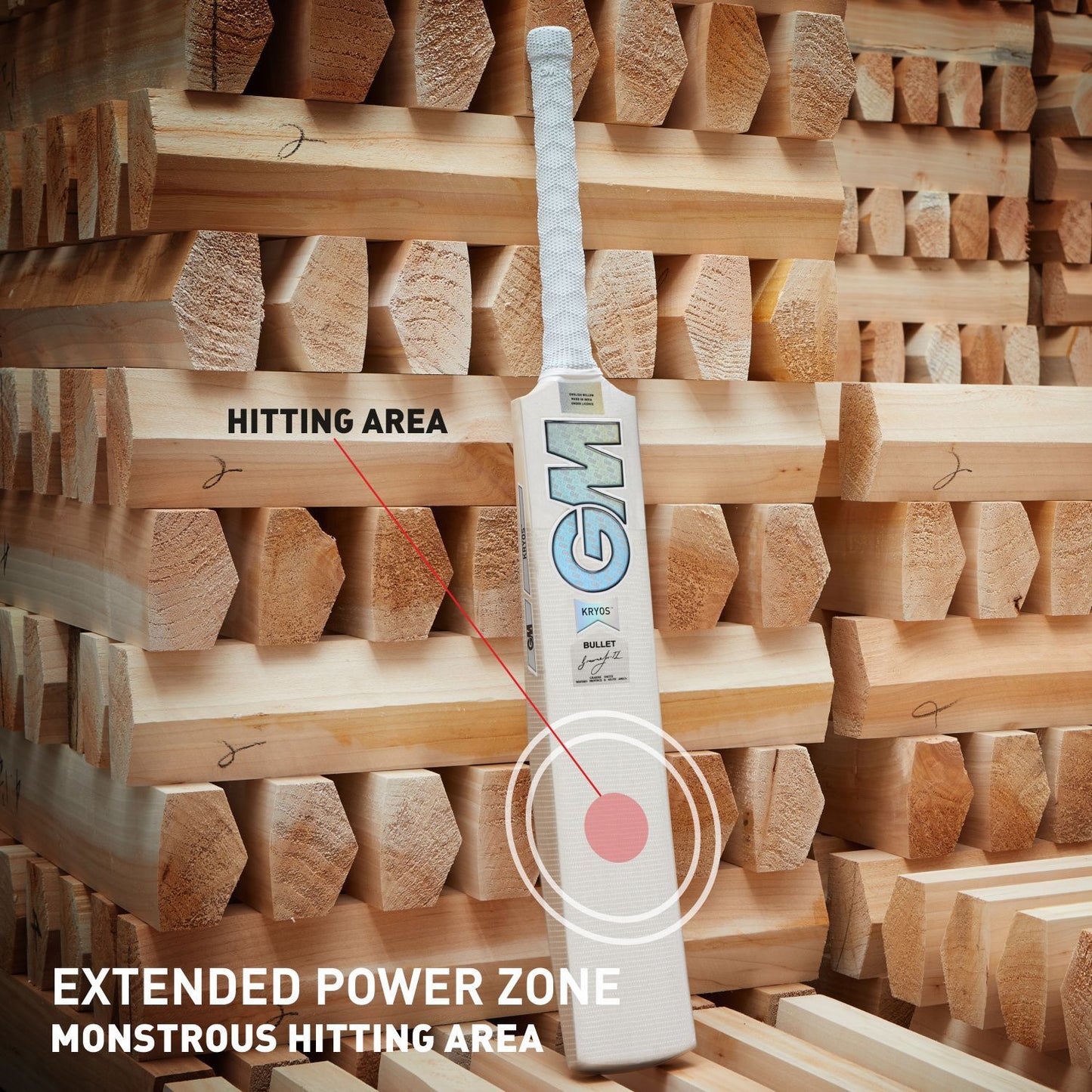 Kryos English Willow Cricket Bat
