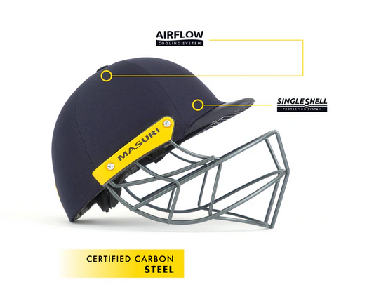 MASURI Cricket Helmet C-LINE PLUS STEEL