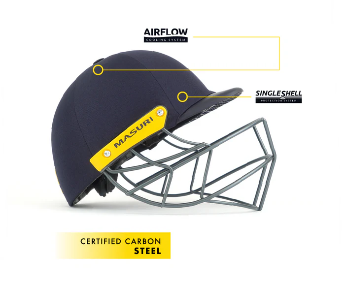 MASURI Cricket Helmet T LINE STEEL